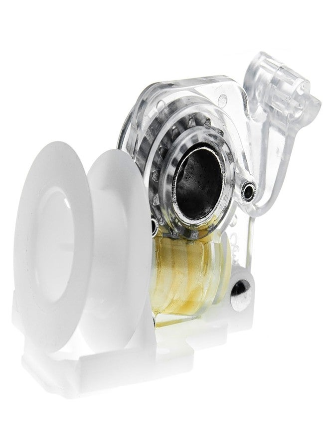 Surf turtle Tilt Mechanism Fits Hex Rod, 1/4" Hex Hole Ideal for 2" Horizontal Blinds with Transparent Thin Line and Curtain Accessories - Image 3